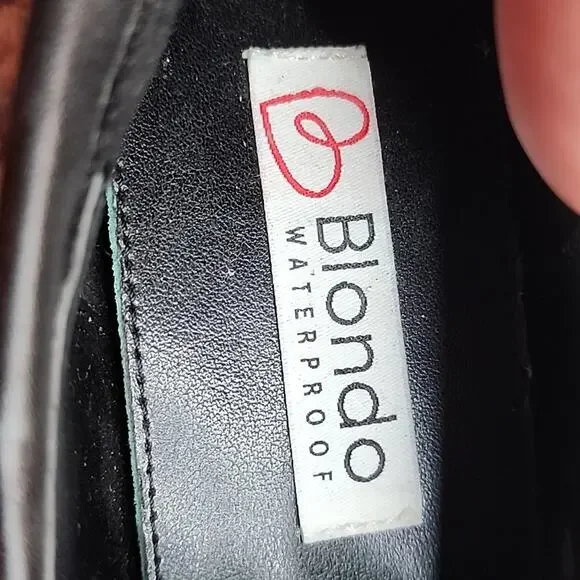 Blondo Black Leather Loafers - Picture 5 of 16